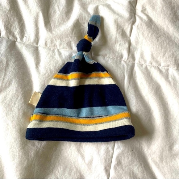 Burt’s Bees Baby Organic Cotton Hat - Picture 1 of 5
